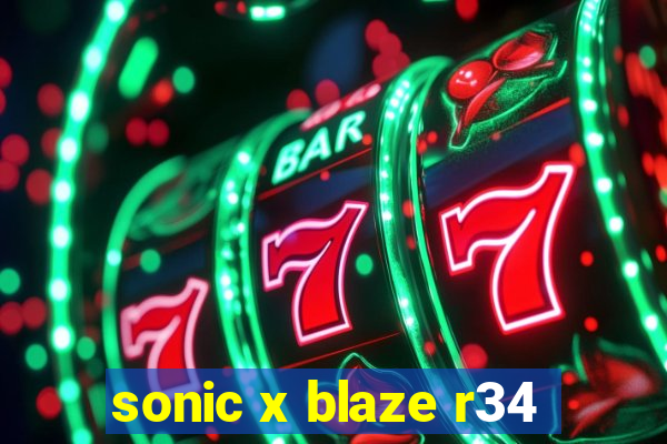 sonic x blaze r34